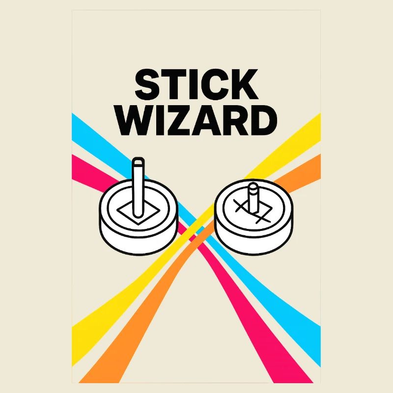 Stick Wizard Conception de jeu rétro