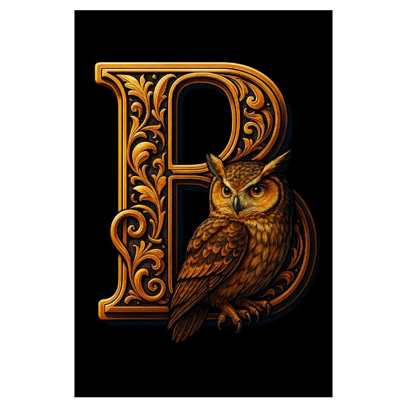B - Magisches Ornament mit Eule