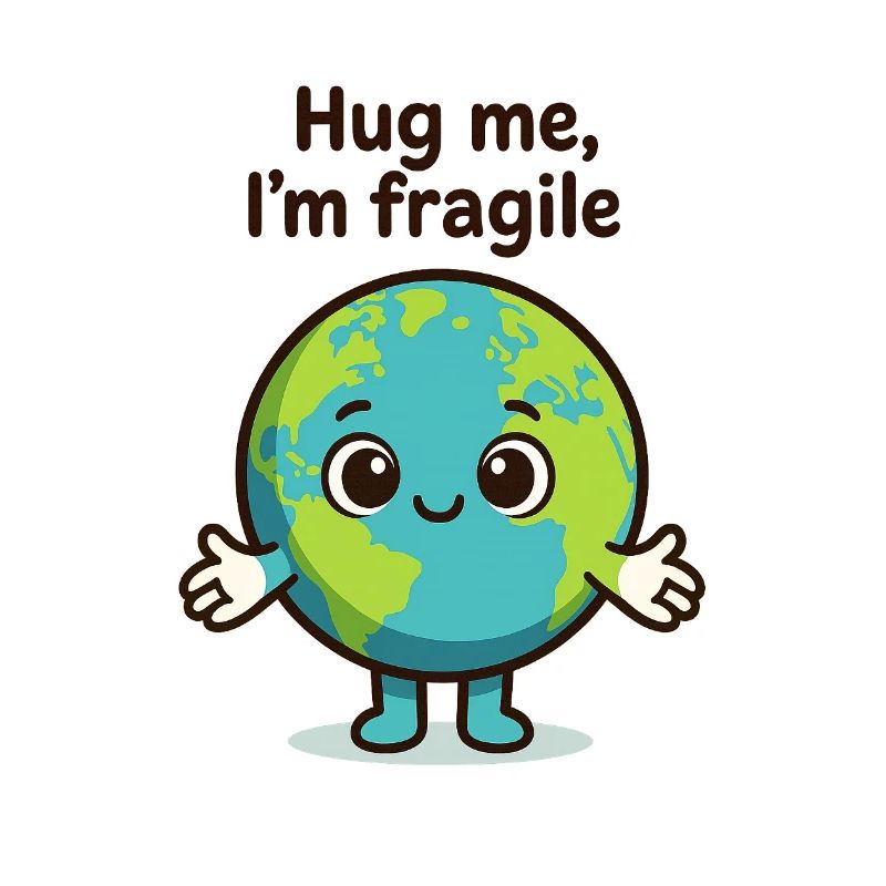 Fragile Earth Hug Me