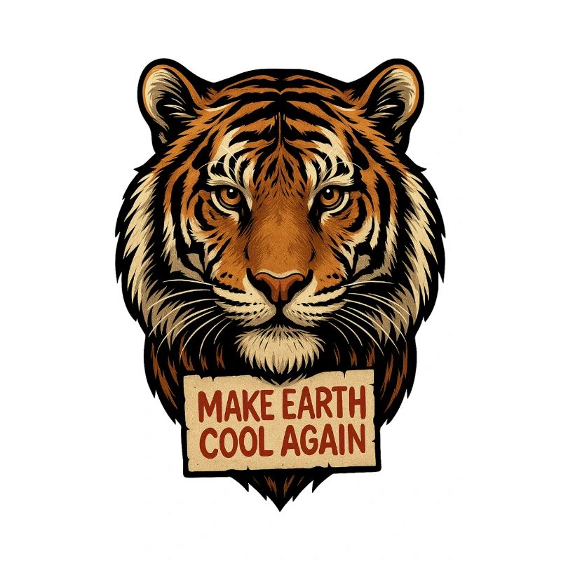 Tigerkopf Make Earth Cool Again