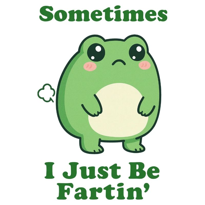 Manchmal bin ich einfach nur Furzfrosch
