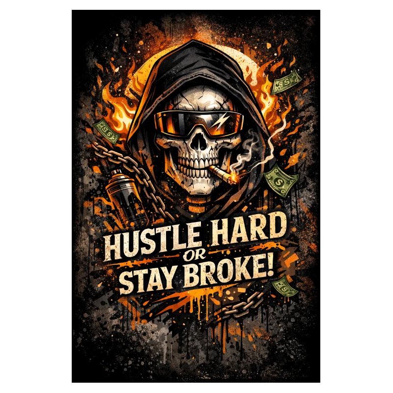 Hustle Hard oder Stay Broke