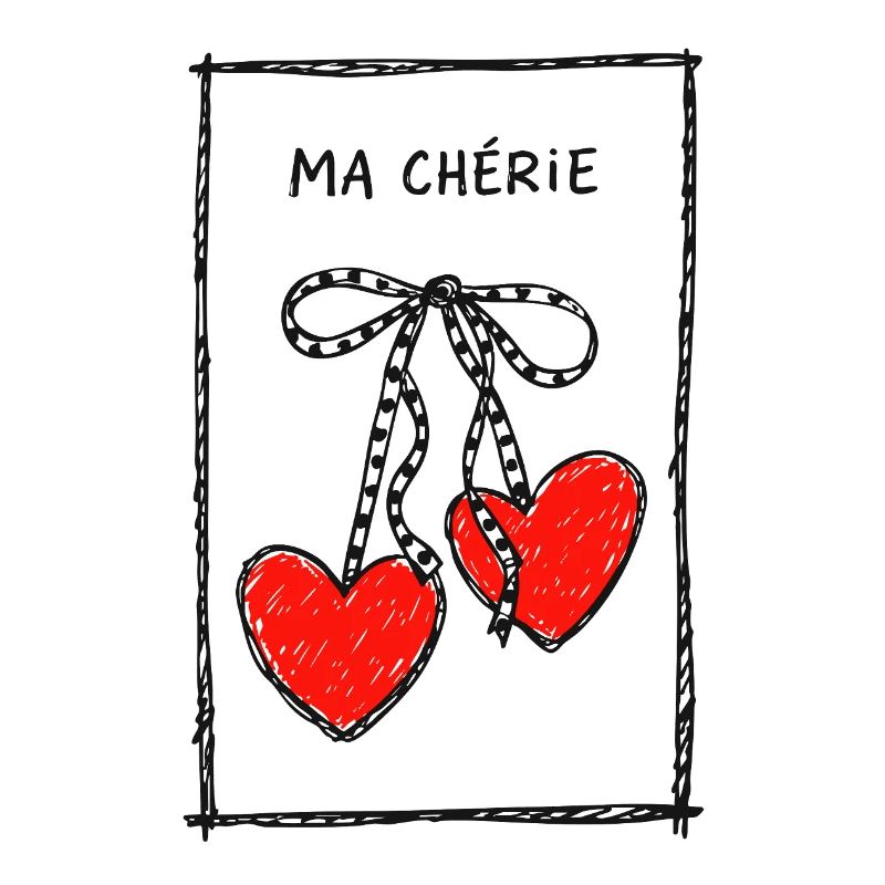 Collier Cœur Ma Chérie