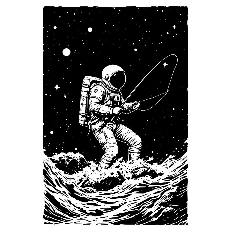 La pêche des astronautes dans l’espace