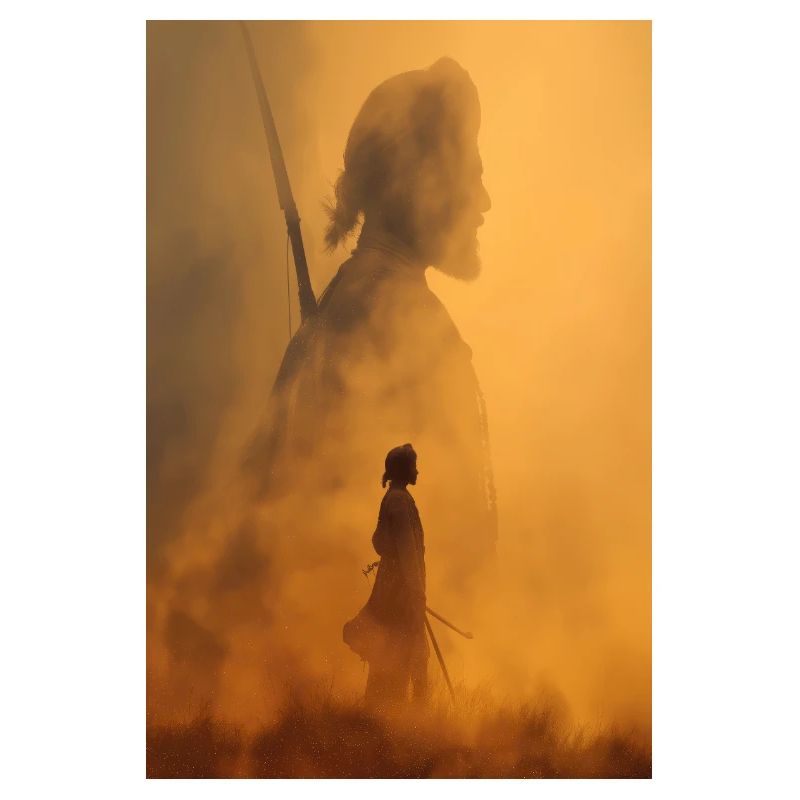 Ember Warrior Silhouette