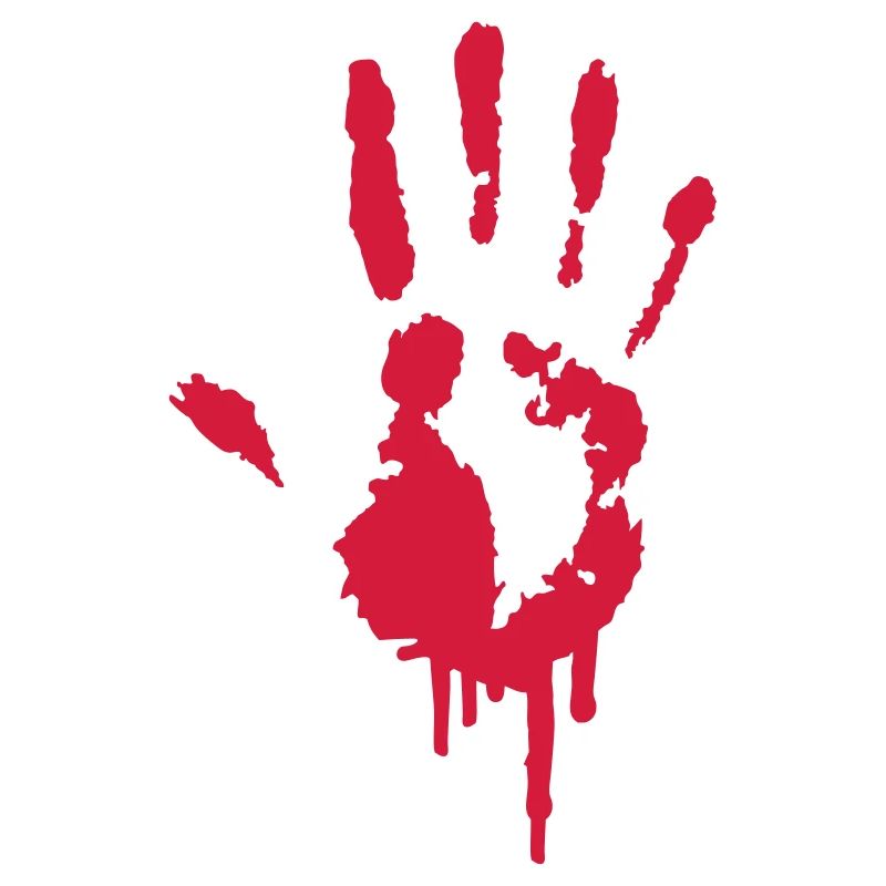 Une empreinte de la main Graffiti