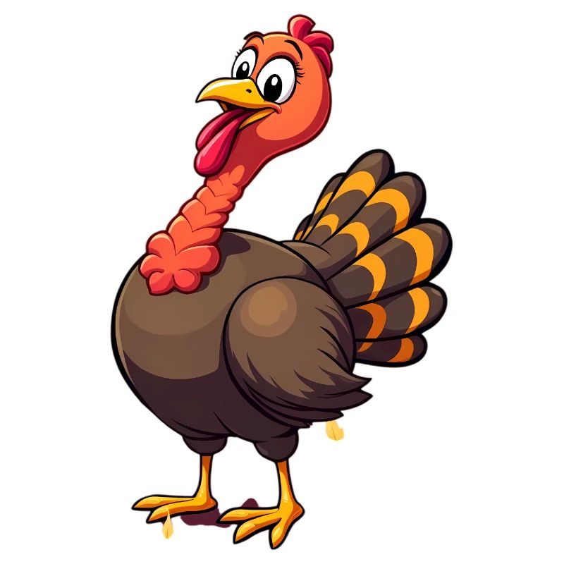 Thanksgiving Drôle Dinde de Thanksgiving