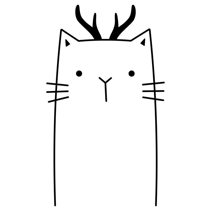 Weihnachts Katze