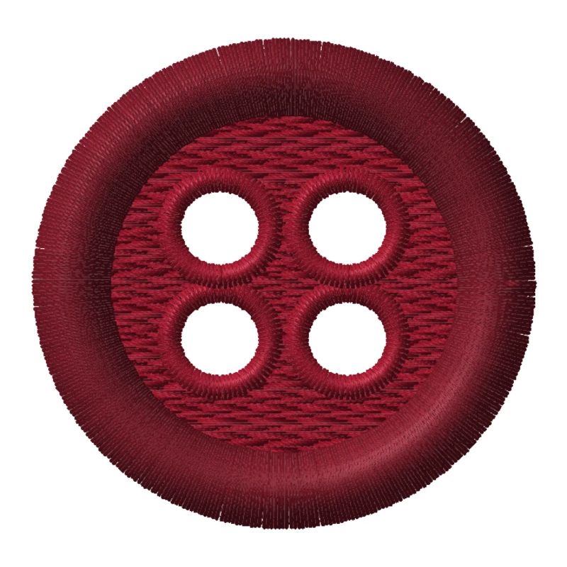 Embroidered button