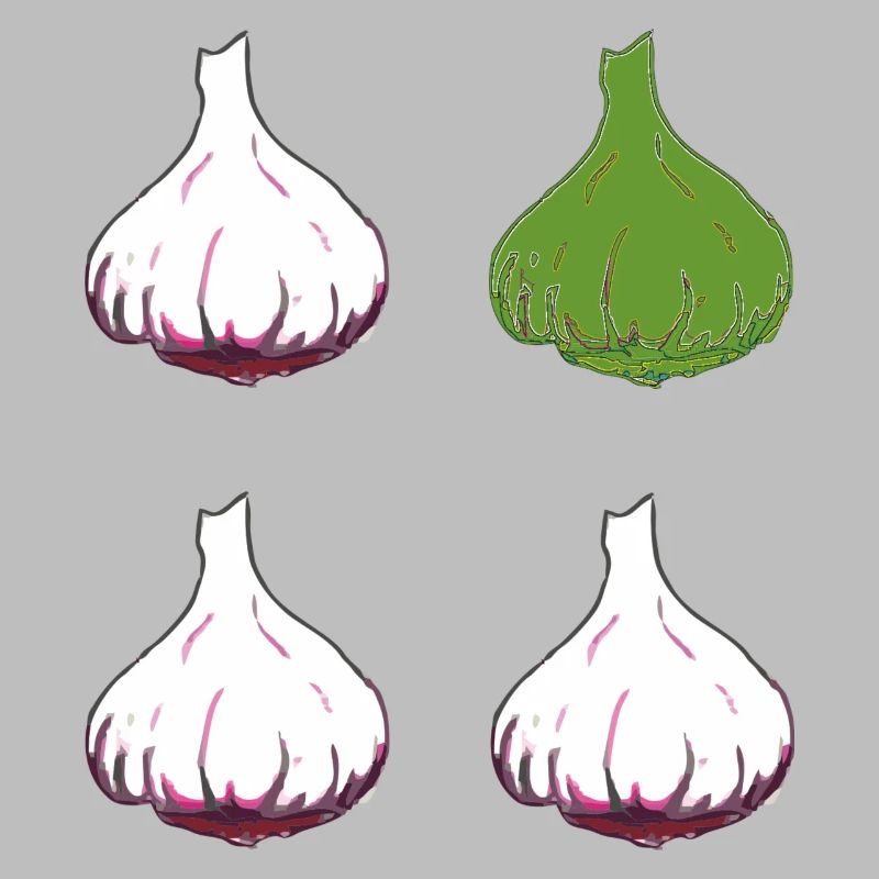 knoblauch 4er