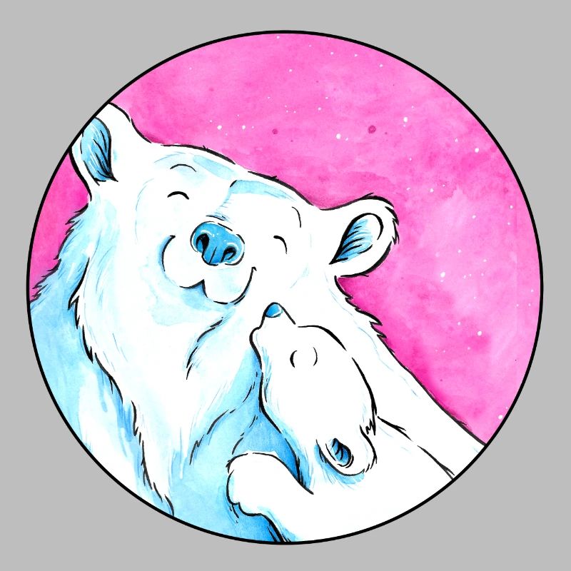 Eisbär Liebe