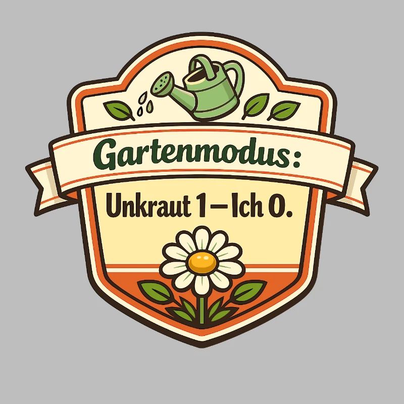Gartenmodus Unkraut 1–Ich 0