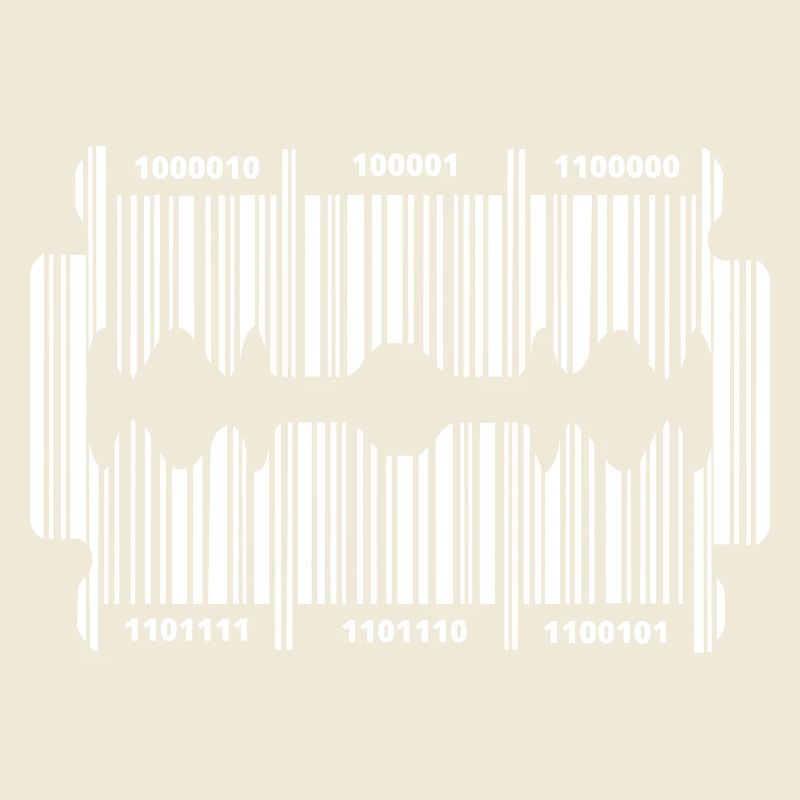 Lame de rasoir avec code