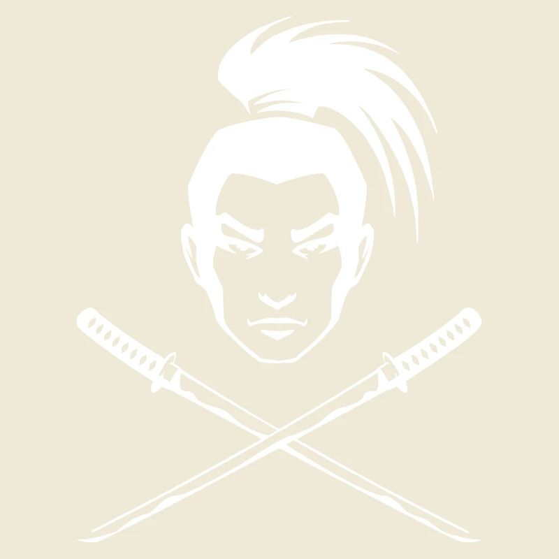 Ein japanischer Samurai