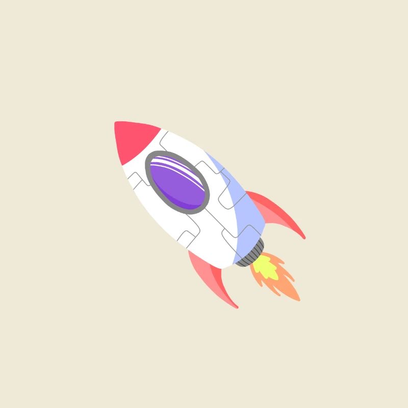 Space Rocket Pop Comic