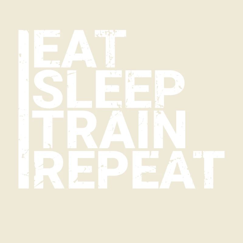 Manger dormir train répéter