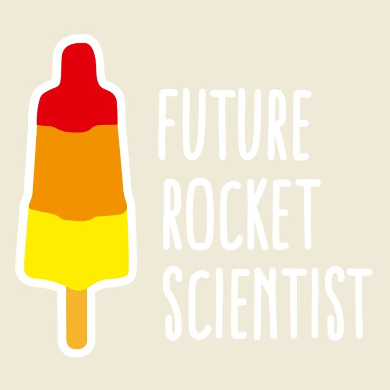 Future rocket scientist popsicle rocket graduation