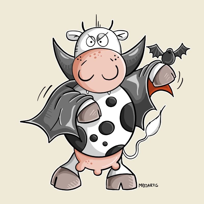 Dracula Cow I Vampire Fun