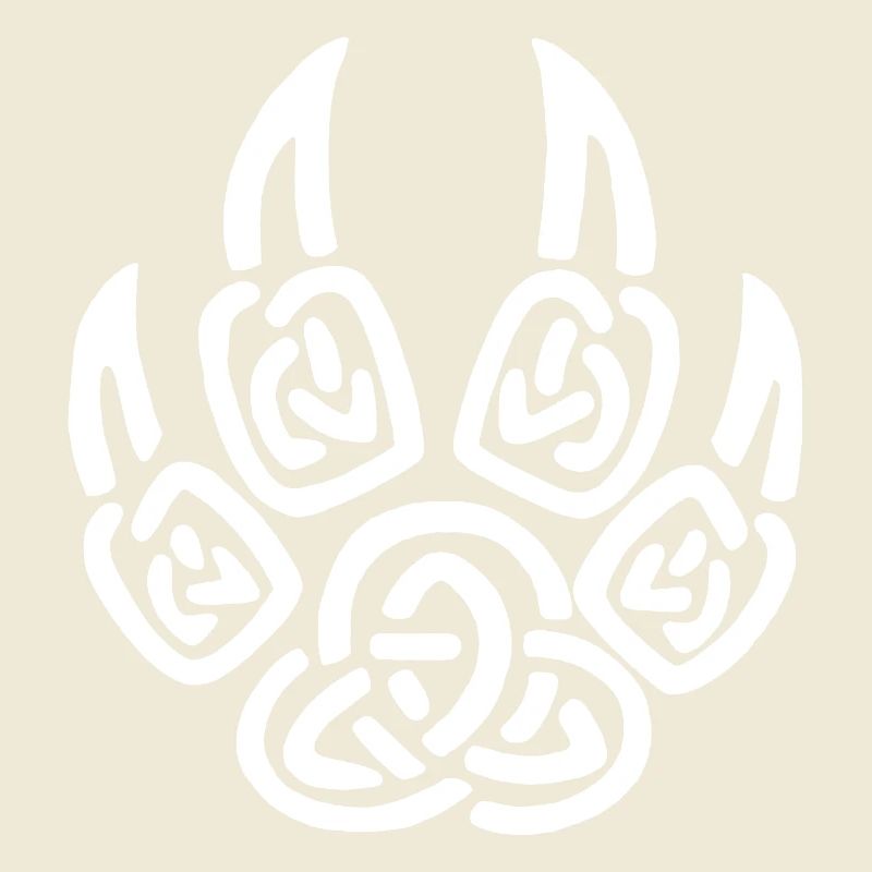 White viking wolf claws