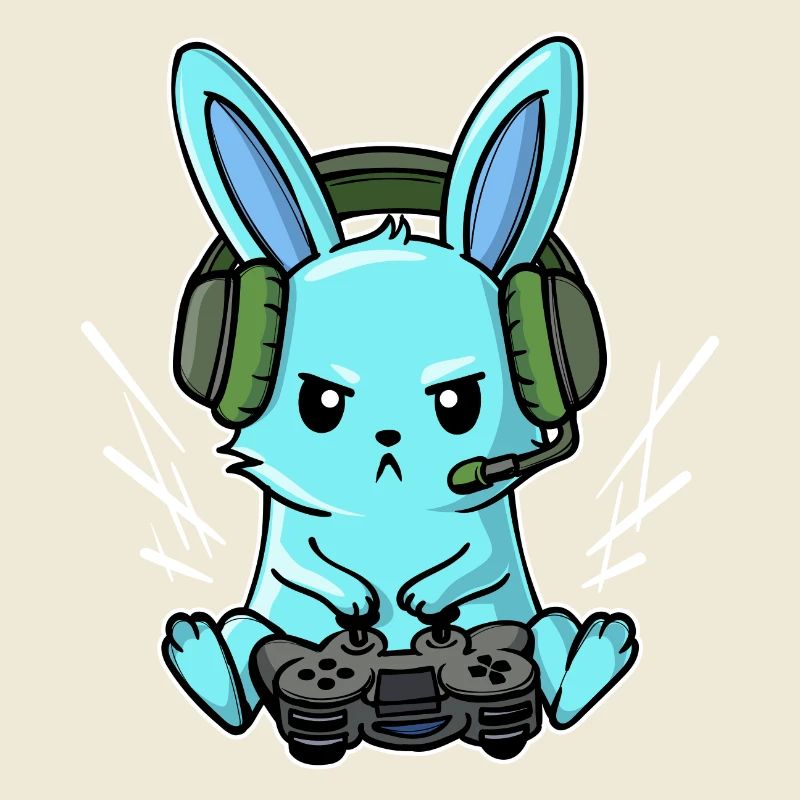 Gamer Headset Controller Joystick Zocker