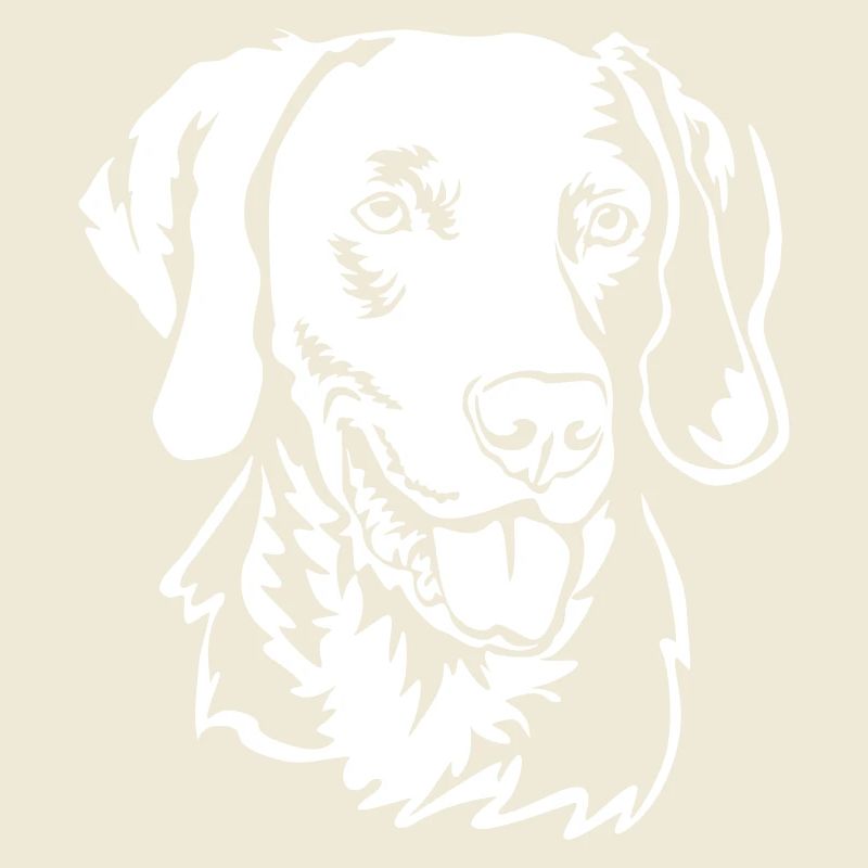 Weimaraner Kopf "Black Edition"