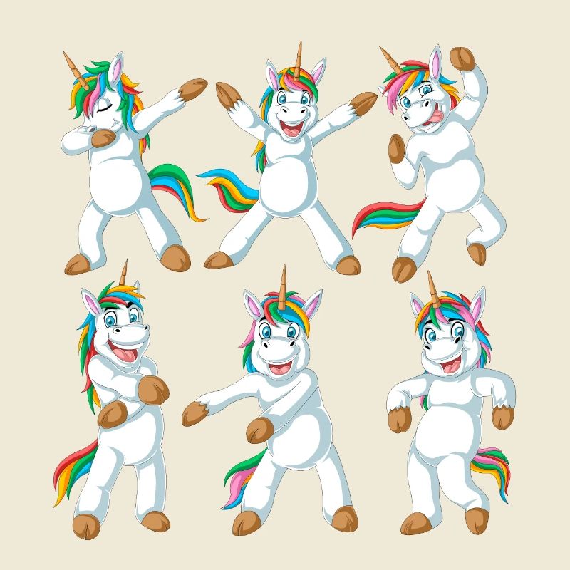 Dabbing de licorne