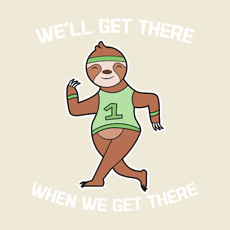 Cool Sloth Animal Statement Mammal Zoo Slow