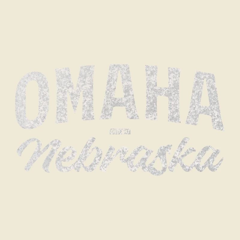 Omaha Nebraska Vintage Script Tee