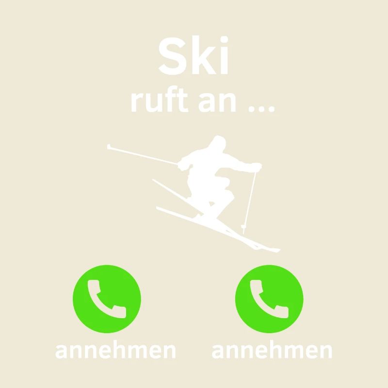 Ski ruft an - annehmen oder annehmen?