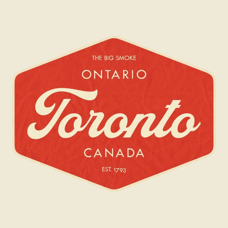 Panneau rétro de Toronto