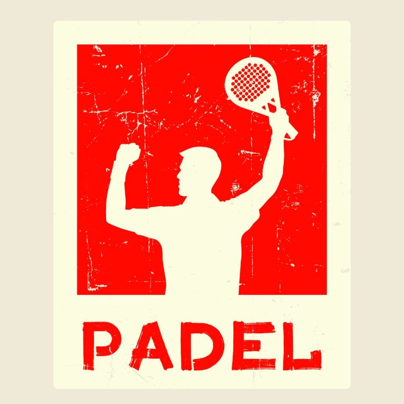 Freizeit Training Spieler Spruch Schläger Padel
