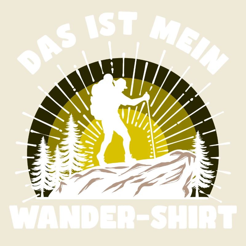 Wandern Statement Bergsteigen Klettern Statement