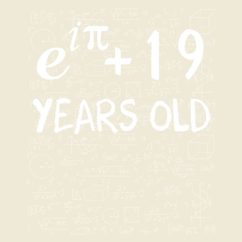18e anniversaire 18 ans Euler Identité cadeau math