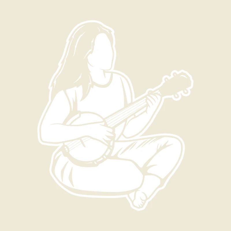 Banjo Mädchen