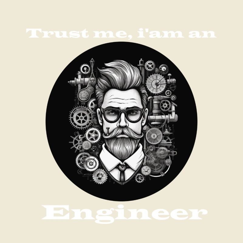 Trust me Engineer white