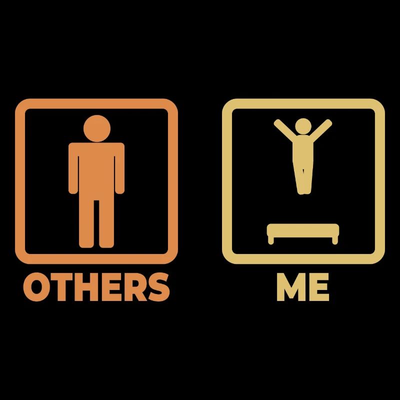 Figurine de bâton de trampoline