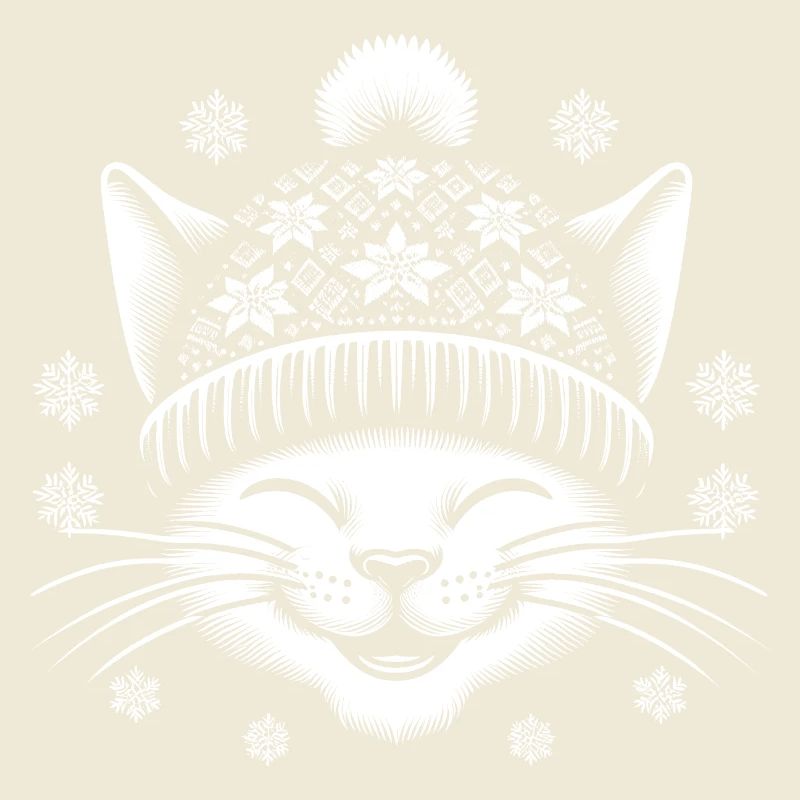 Winter cat