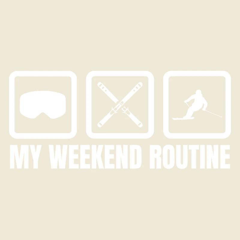 Ma routine du week-end
