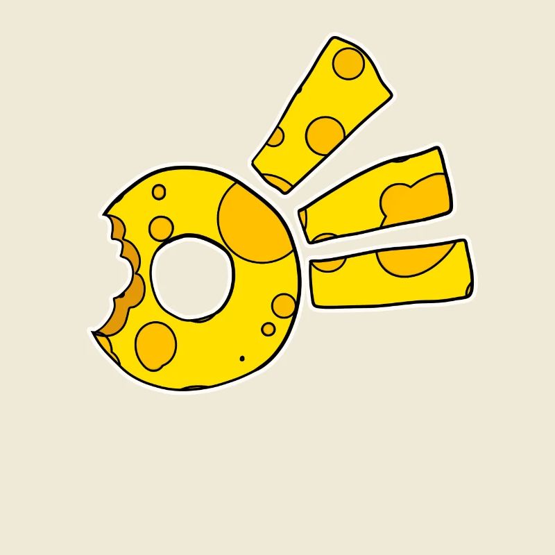 Symbole de la comète du fromage