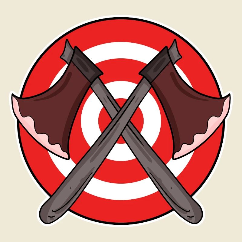 Axe Thrower Target Axe Throw Gift