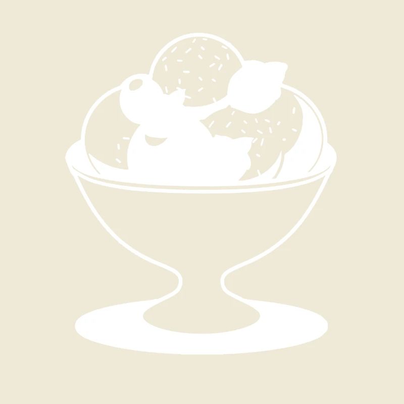 Dessin de coupe glacée