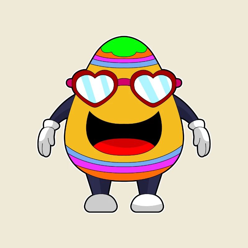 Easter Easter Egg Sunglasses