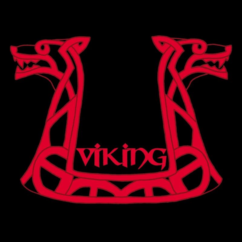 Wikinger Roter Drache