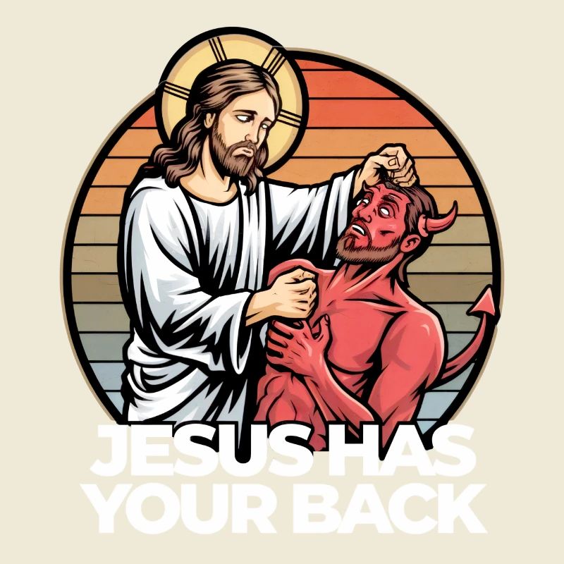 Jésus vous soutient comme une source d’inspiration