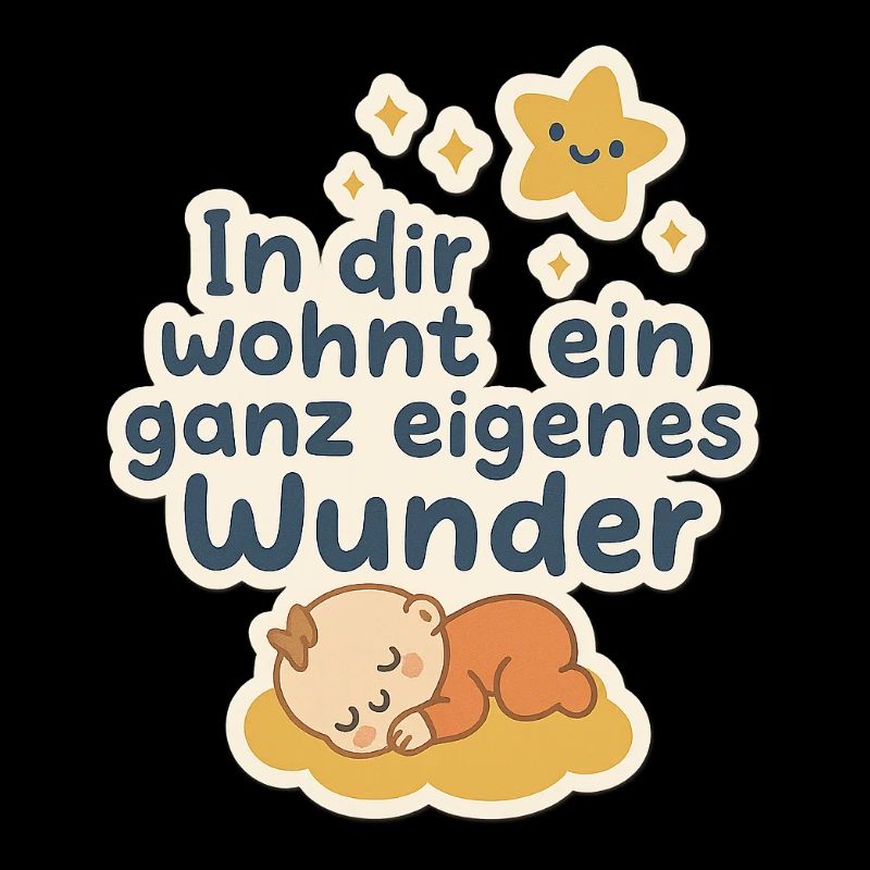 In dir wohnt ein Wunder – Baby Geschenk