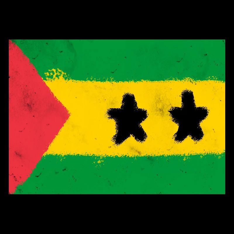 Drapeau de São Tomé-et-Príncipe