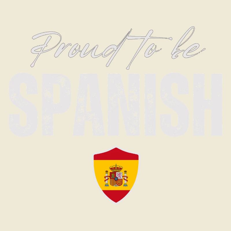 Spanischer Stolz, ich liebe Spanien