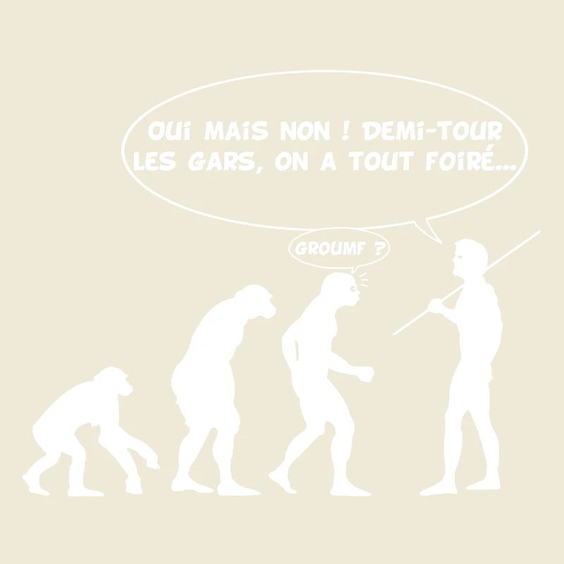 Erreur d'évolution (blanc)