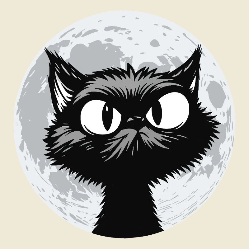 Chat de Lune Minuit
