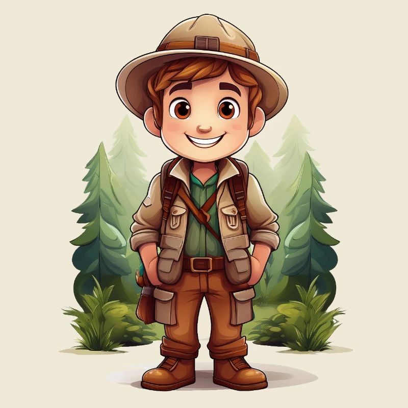Adventurous explorer